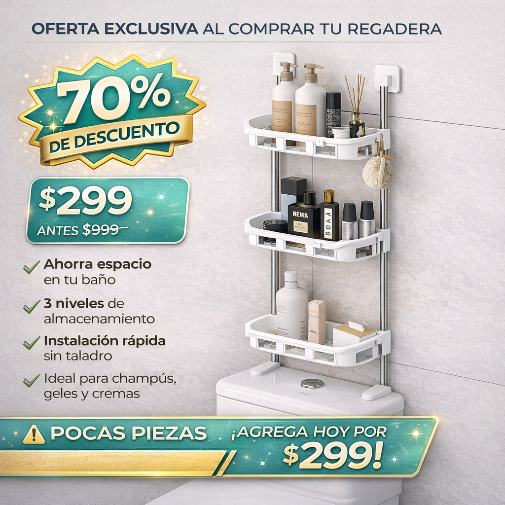 ORGANIZADOR PARA BAÑO