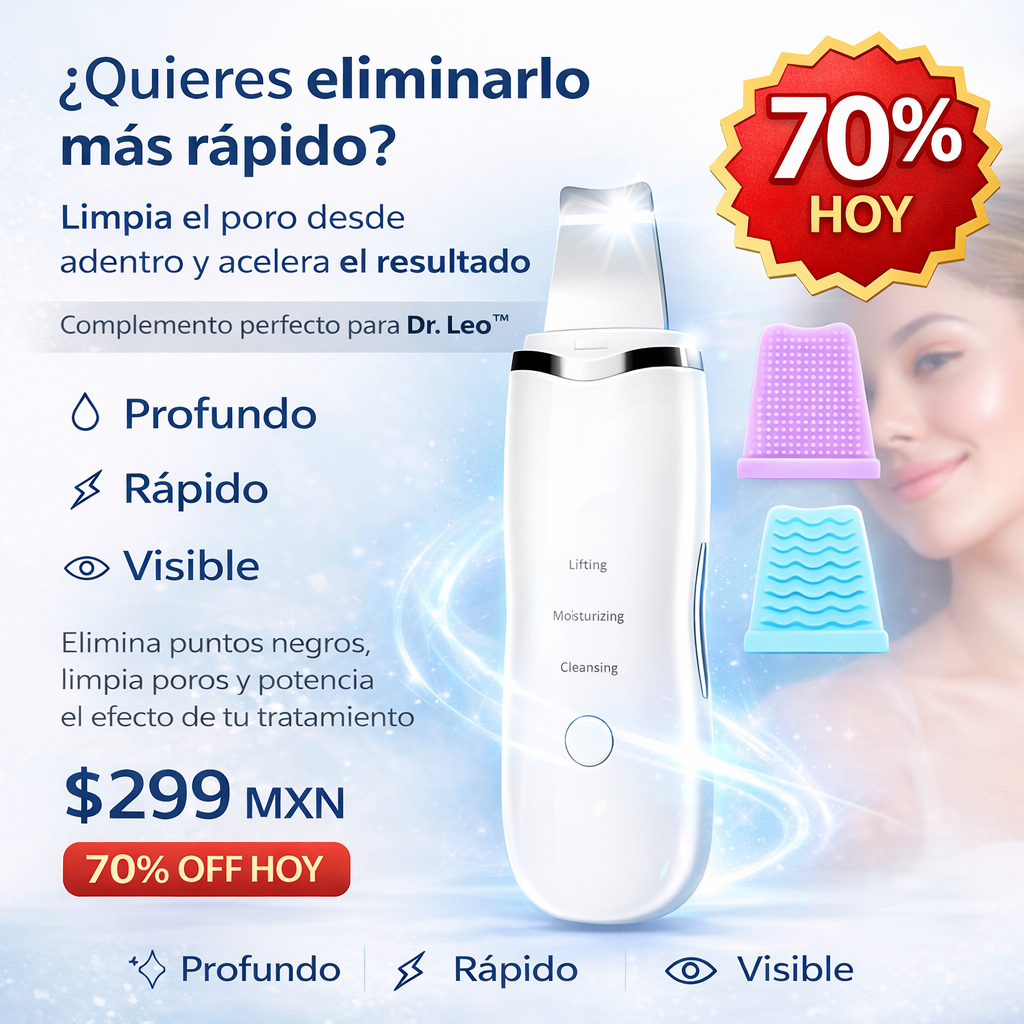 Limpiador Facial Espatula Puntos Negros