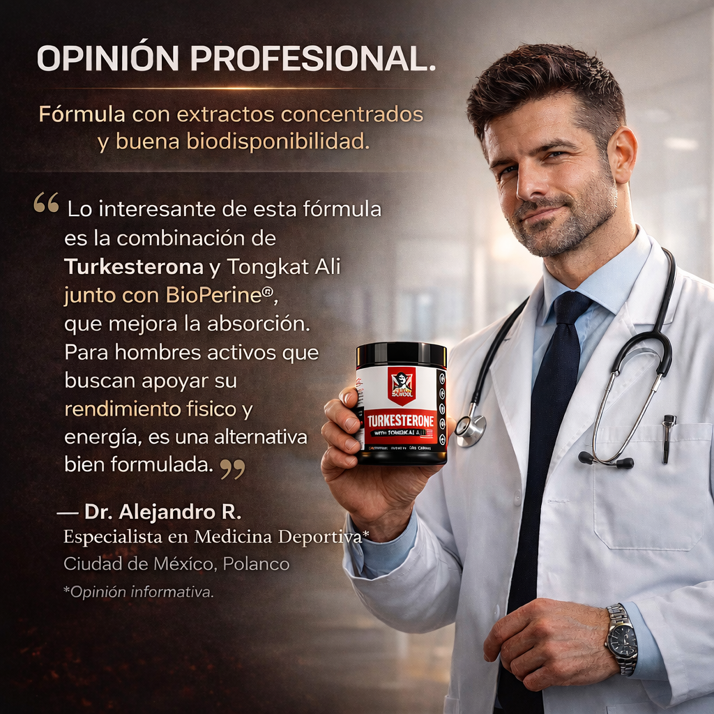 Turkesterone+Tongkat Ali/Para Potencia Rendimiento y Deseo.