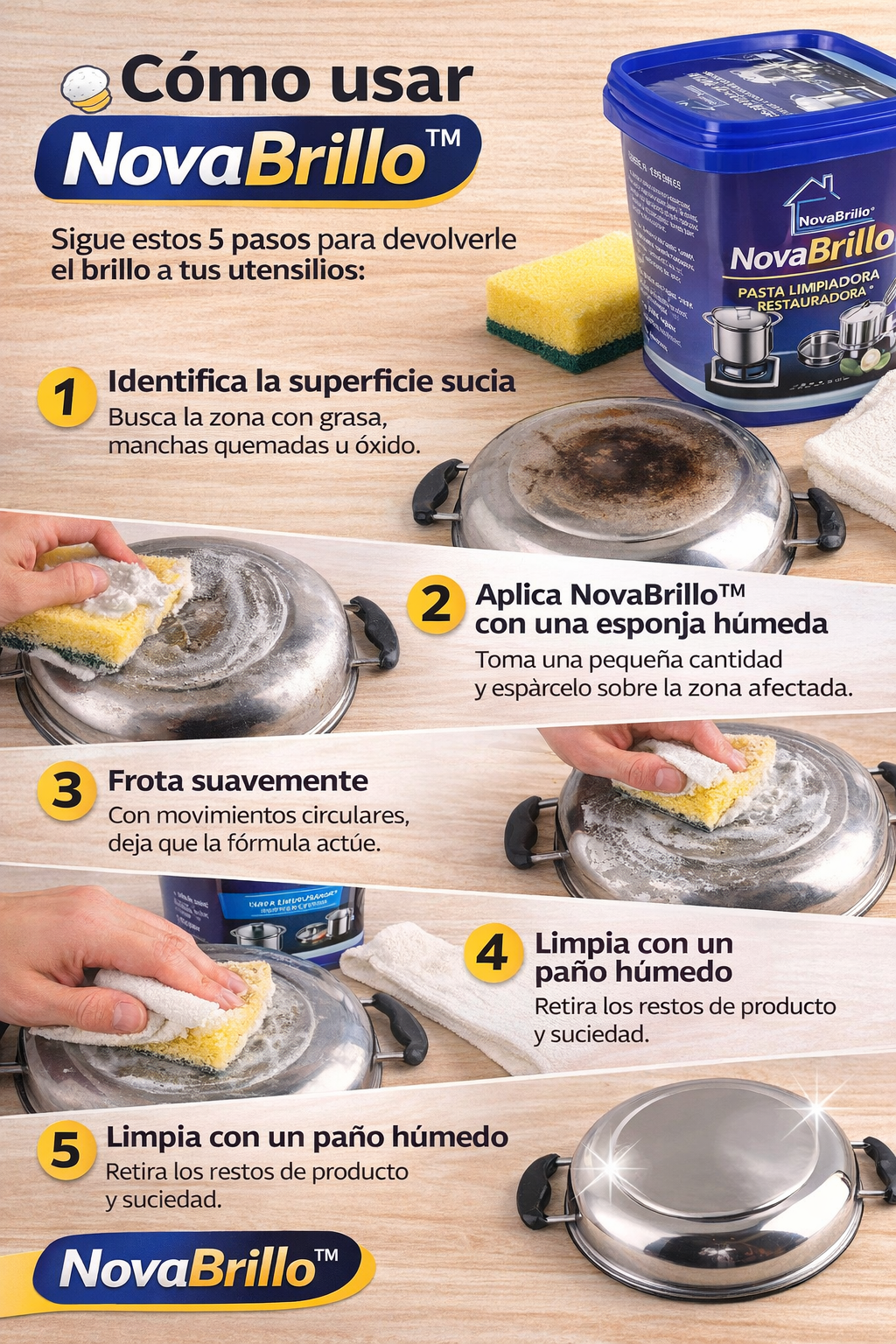 NovaBrillo™ – Pasta Restauradora