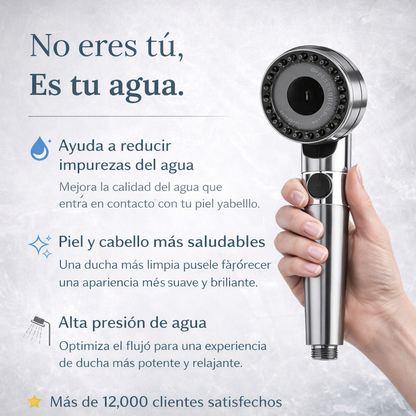 AquaZen™ – Ducha Masajeadora de Alta Presión