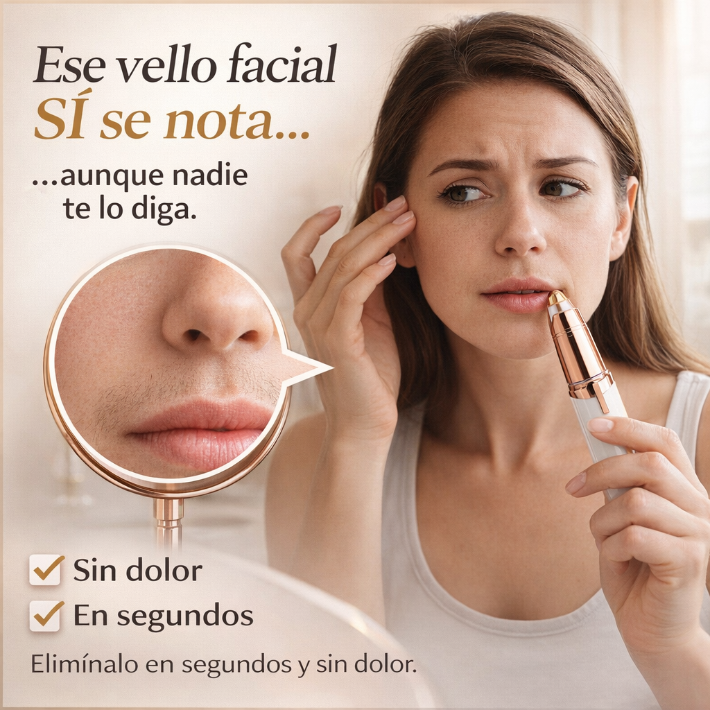 LumiBrow-Depilador con punta de Oro 18K