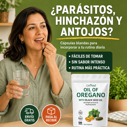 VitalOregan, Aceite de Orégano | 120 Cápsulas