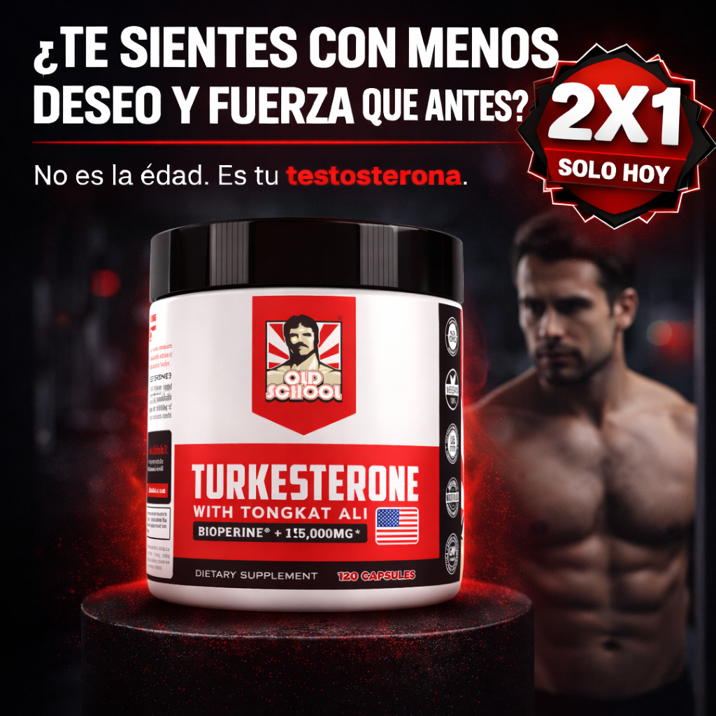 Turkesterone+Tongkat Ali/Para Potencia Rendimiento y Deseo.