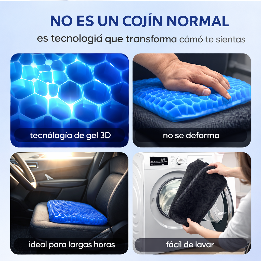 ZeroDolor™- Cojín Ergonómico Lumbar