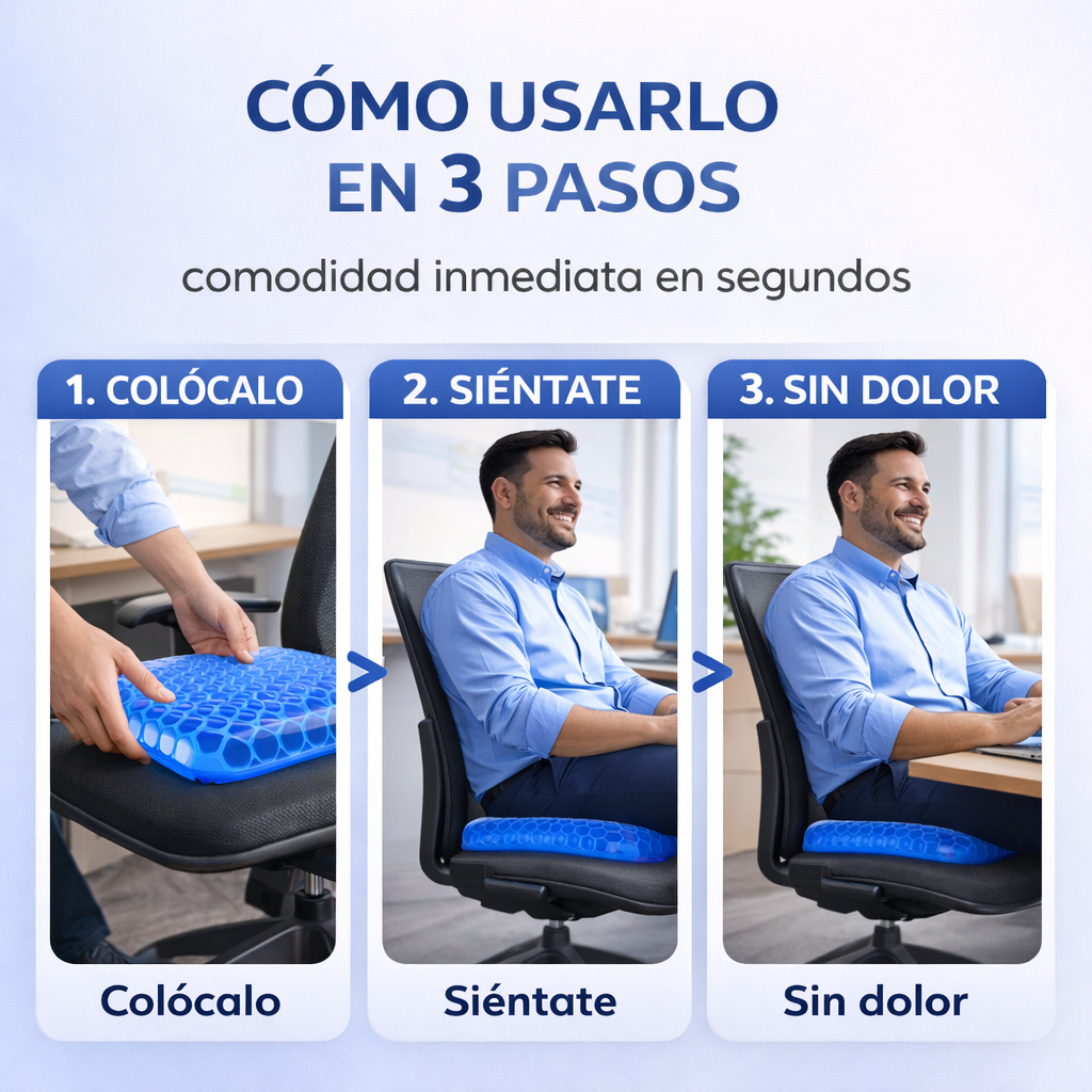 ZeroDolor™- Cojín Ergonómico Lumbar