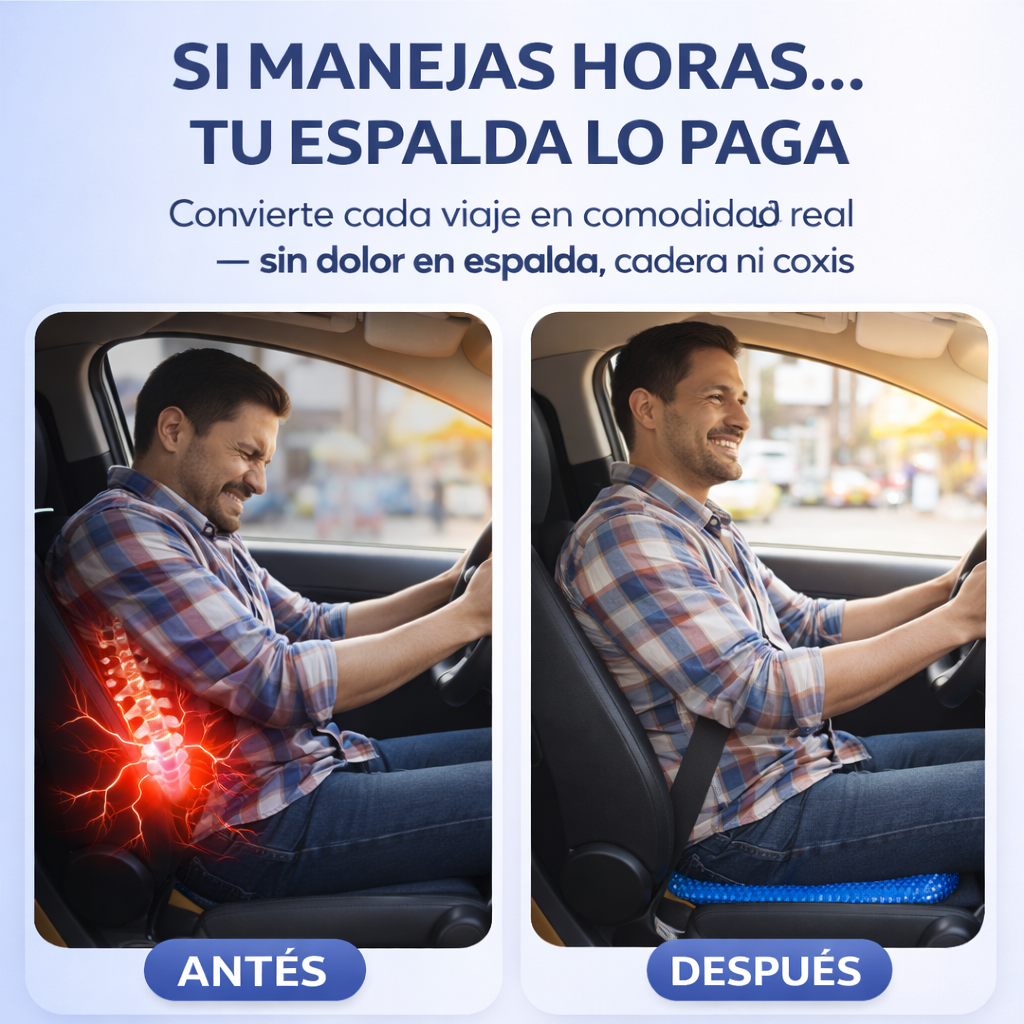 ZeroDolor™- Cojín Ergonómico Lumbar