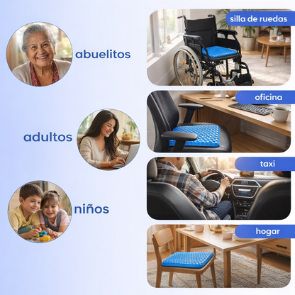 ZeroDolor™- Cojín Ergonómico Lumbar
