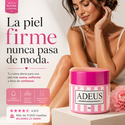 ADEUS® Crema Intensiva Reafirmante y Tonificante 300g