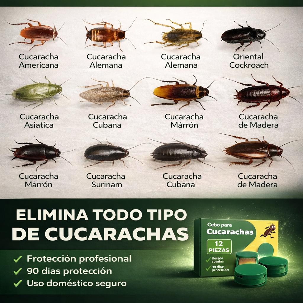 NidoKill Pro–Anticucarachas ALEMAN 12 Trampas